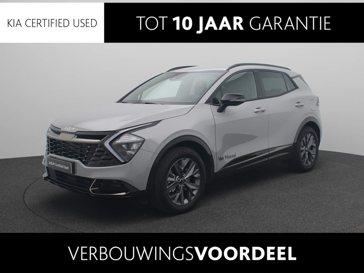Kia Sportage - 1.6 T-GDi Hybrid Dark Edition | Navigatie | Climate Control | Lm velgen | Parkeersensoren - AutoWereld.nl