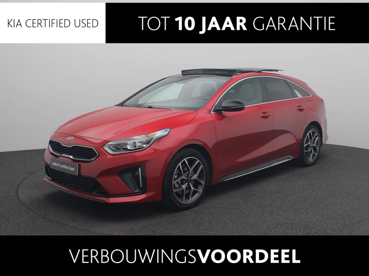 Kia Pro cee'd - 1.0 T-GDI GT-Line | Pano dak | Stoel & Stuur Verwarming | Navigatie | Cruise Control | Cli - AutoWereld.nl