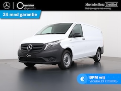 Mercedes-Benz eVito - Lang 66 kWh | Stoelverwarming | Navigatie | Achteruitrijcamera | Airco | LED Koplampen | C