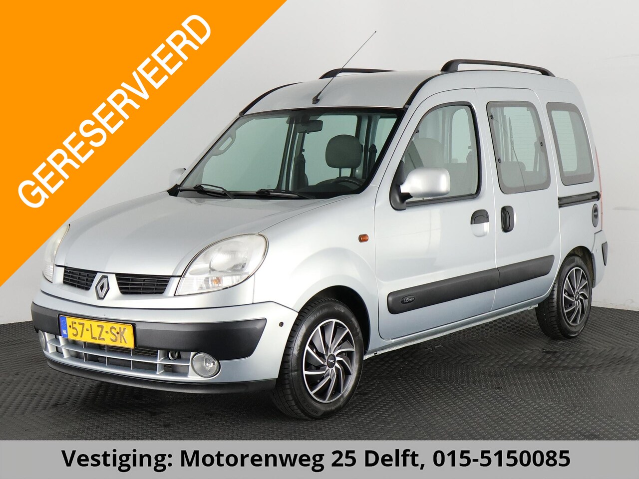 Renault Kangoo - 1.6-16V PRIVILEGE 5 ZITS APK 12-2025 AIRCO. KAN ZO MEE - AutoWereld.nl