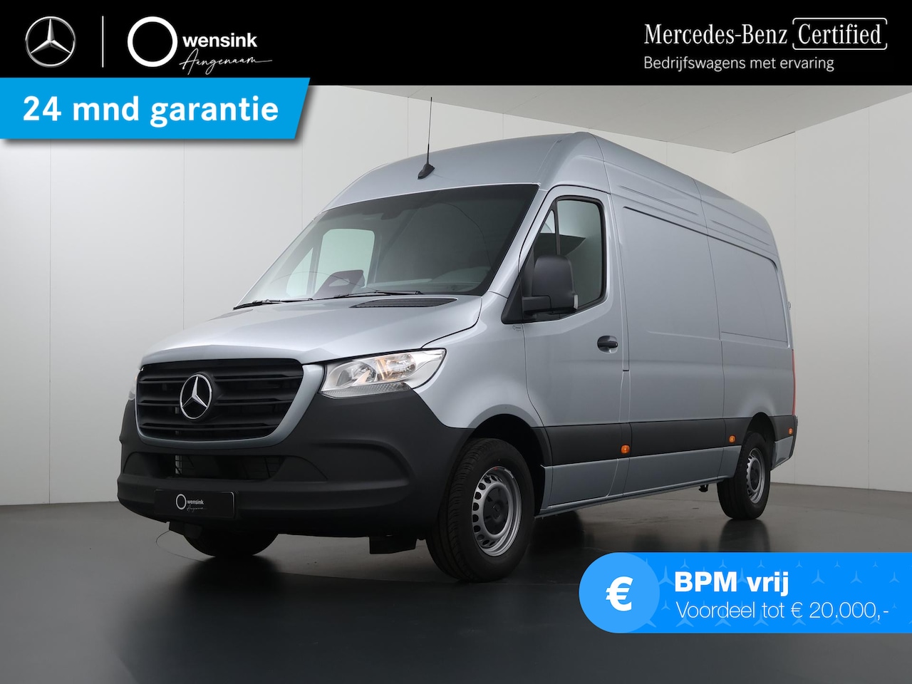 Mercedes-Benz Sprinter - 317 CDI L2H2 RWD PRO Automaat | BPM VRIJ | 3500 kg TREKKEN | 3-zits | Climate Control | Ac - AutoWereld.nl