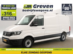 Volkswagen Crafter - 30 2.0 TDI L3H2 140PK Airco Camera Cruise Carplay Trekhaak 3 Persoons Elektrpakket