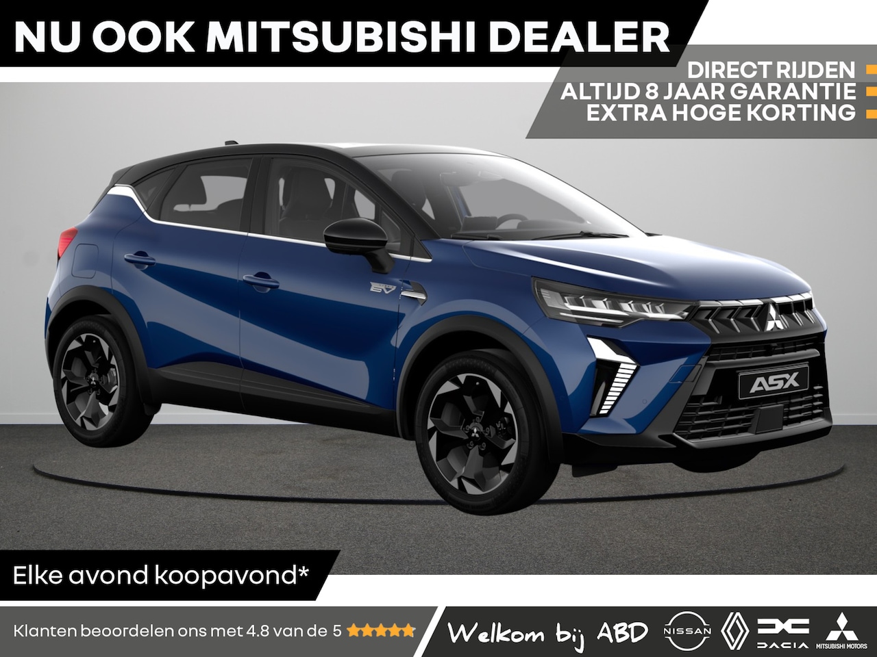 Mitsubishi ASX - Mitsubishi Instyle 1.6 HEV AT | Achteruitrijcamera | Adaptive Cruise Control (ACC) (alleen - AutoWereld.nl