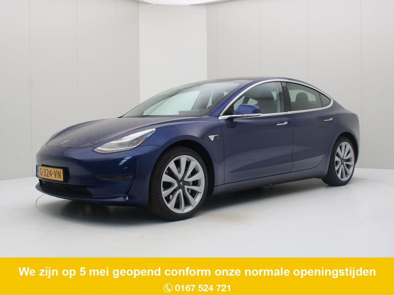 Tesla Model 3 - Long-Range AWD 351pk 75 kWh [ AUTOPILOT+19'' LMV+620KM WLTP+PREMIUM AUDIO ] - AutoWereld.nl