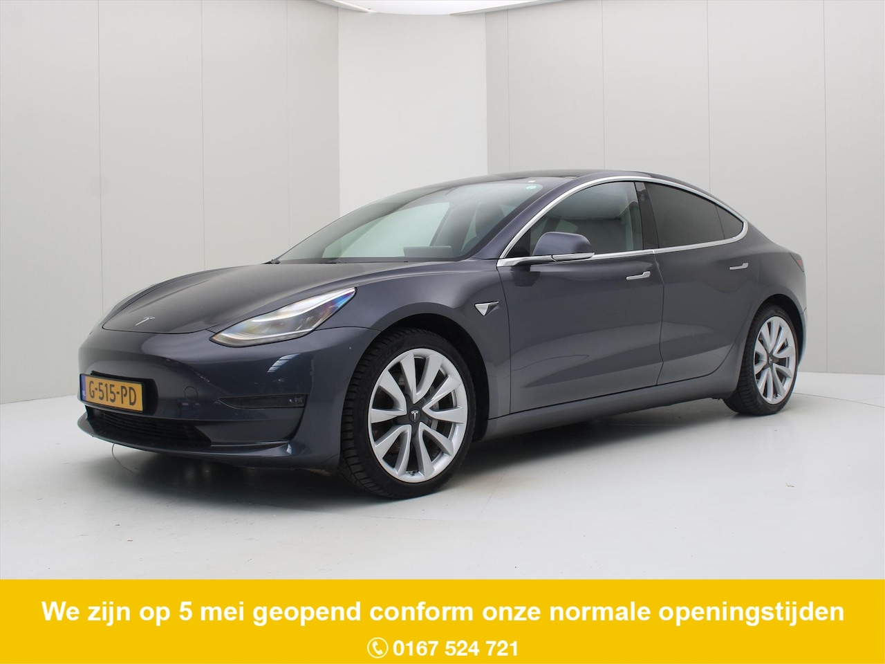 Tesla Model 3 - Long-Range AWD 351pk 75kWh [ AUTOPILOT+19" LMV+620KM WLTP ] - AutoWereld.nl