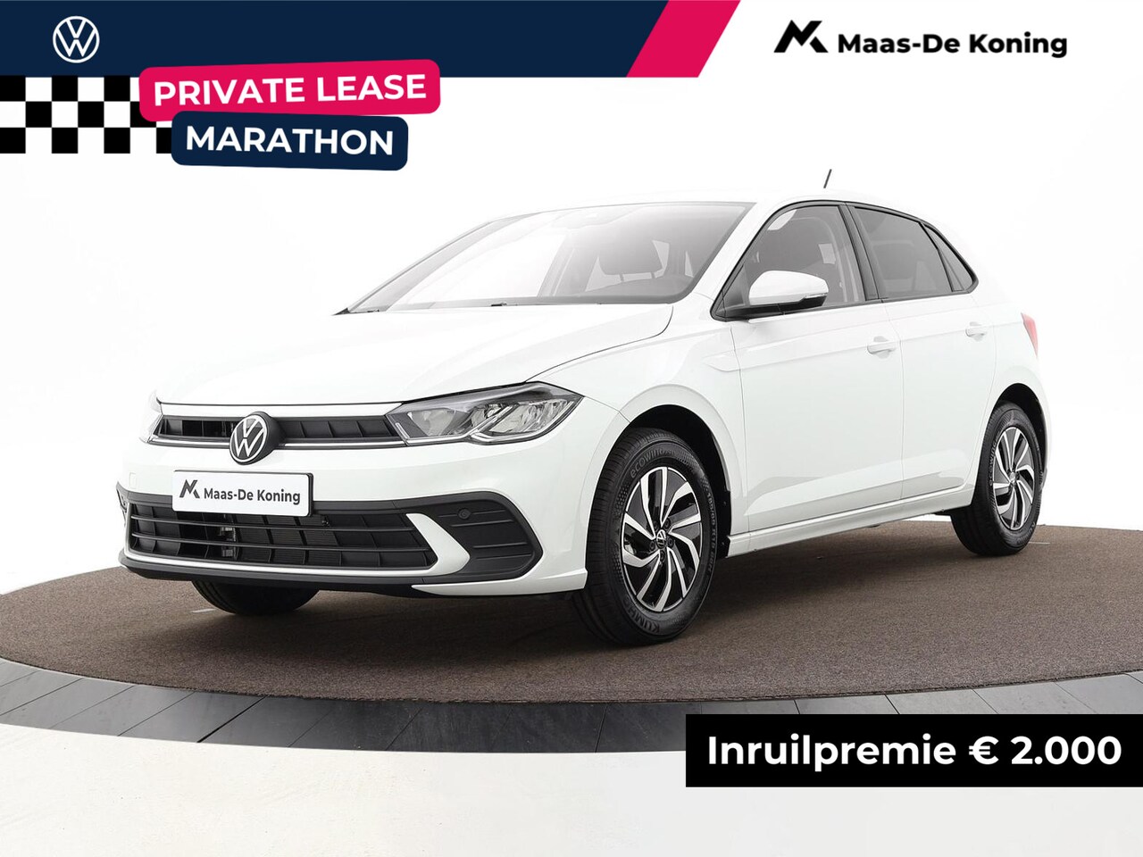 Volkswagen Polo - Life Edition 1.0 TSI 95 pk 5 versn. Hand · Achteruitrijcamera · Private lease ,- € 379 per - AutoWereld.nl