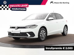 Volkswagen Polo - Life Edition 1.0 TSI 95 pk 5 versn. Hand · Achteruitrijcamera · Private lease , - € 379 pe