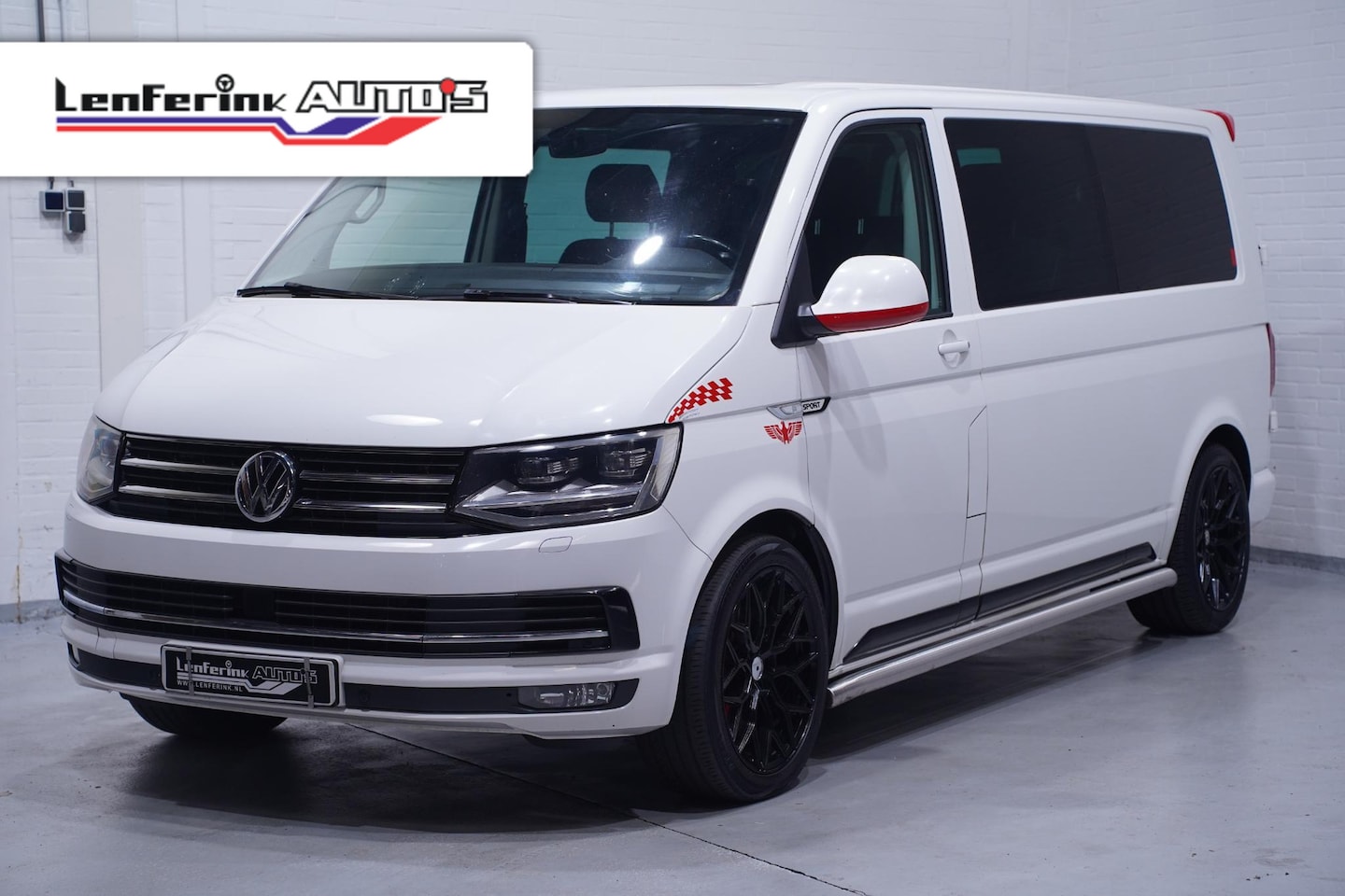 Volkswagen Transporter - 2.0 TDI DSG Aut. Dubbel Cabine LED, Schuifdak Adapt. Cruise, 20" LMV, Trekhaak, D-Riem v.v - AutoWereld.nl