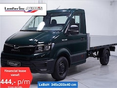 MAN TGE - 2.0 TDI 140 pk L3 Pick Up / Open Laadbak Airco Apple Carplay, Cruise Control, LxBxH 345x20
