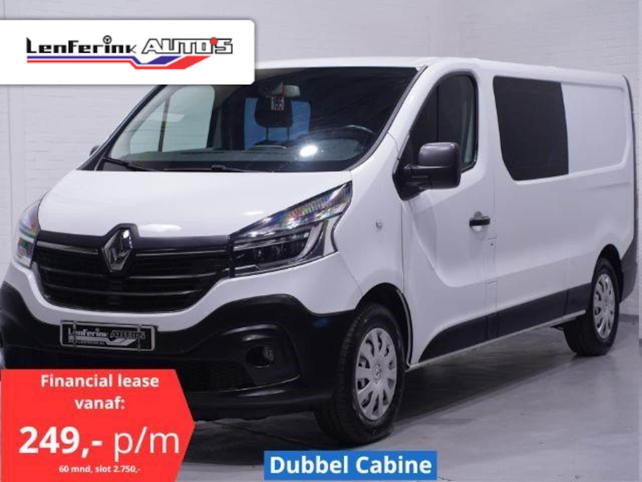 Renault Trafic - 2.0 dCi 120 pk L2H1 Dubbel Cabine Airco, Camera Laadruimte Pakket, LED Koplampen PDC - AutoWereld.nl