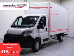 Opel Movano - 2.2D 140 pk Bakwagen met Laadklep va 419, - p/mnd Airco, Cruise Control, 3-Zits, LxBxH 430