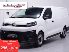 Citroën Jumpy - 2.0 HDI 122 pk L3 XL Navi, va 296, - p/mnd Airco, Cruise Control, Laadruimte Pakket, 3-Zit