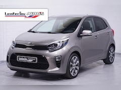 Kia Picanto - 1.0 CVVT Design Edition Navi Clima Camera Leder/stof Apple Carplay 1e Eigenaar NAP