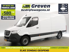 Mercedes-Benz Sprinter - 319 3.0 CDI L3H2 V6 191PK Automaat Airco Cruise Carplay Camera 3 Persoons Elektrpakket
