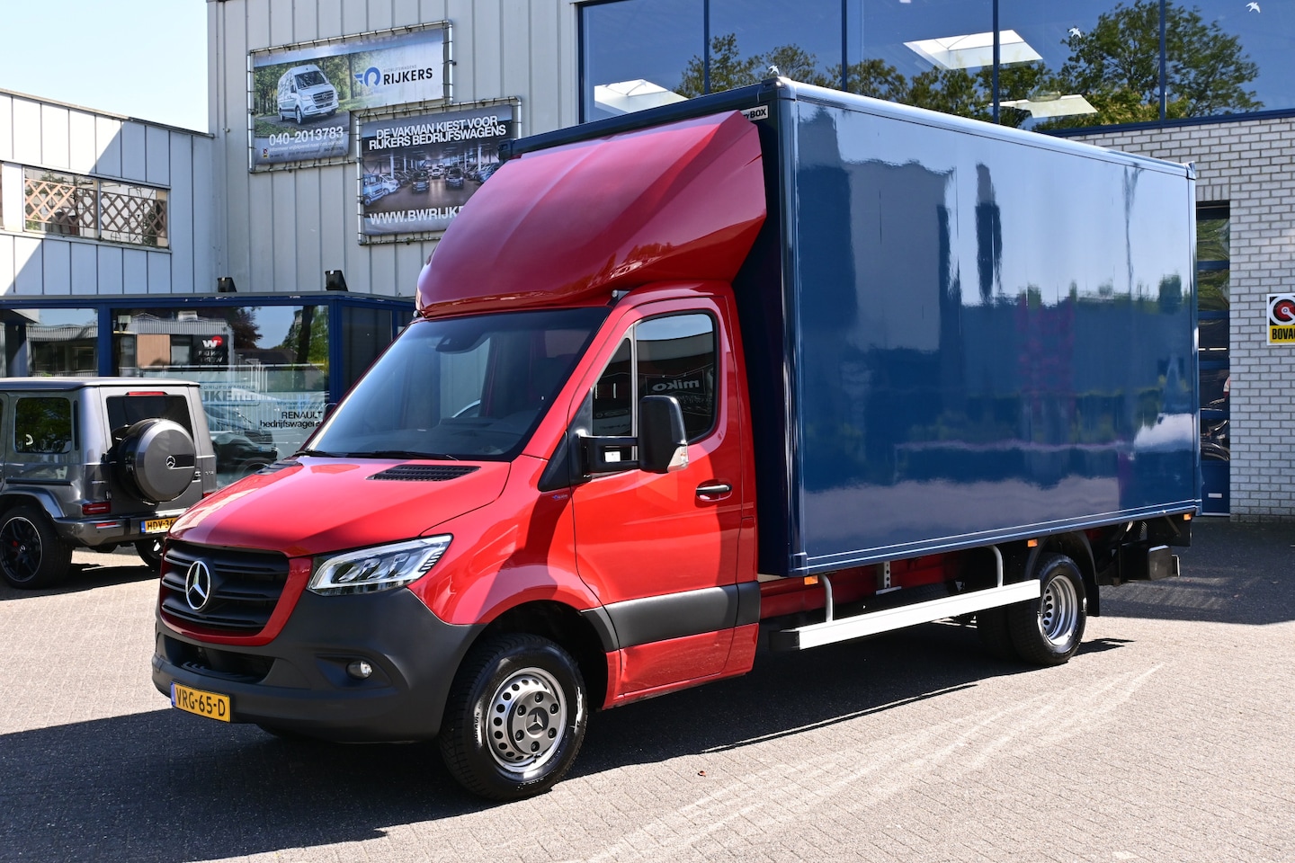 Mercedes-Benz Sprinter - 515 CDI L3 Bakwagen met laadklep Dhollandia klep, LED, Distronic, Geveerde stoel - AutoWereld.nl