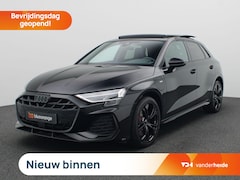 Audi A3 Sportback - 45 TFSI e S edition Competition 272PK S-Tronic Led matrix, adaptive cruise, schuif-kanteld