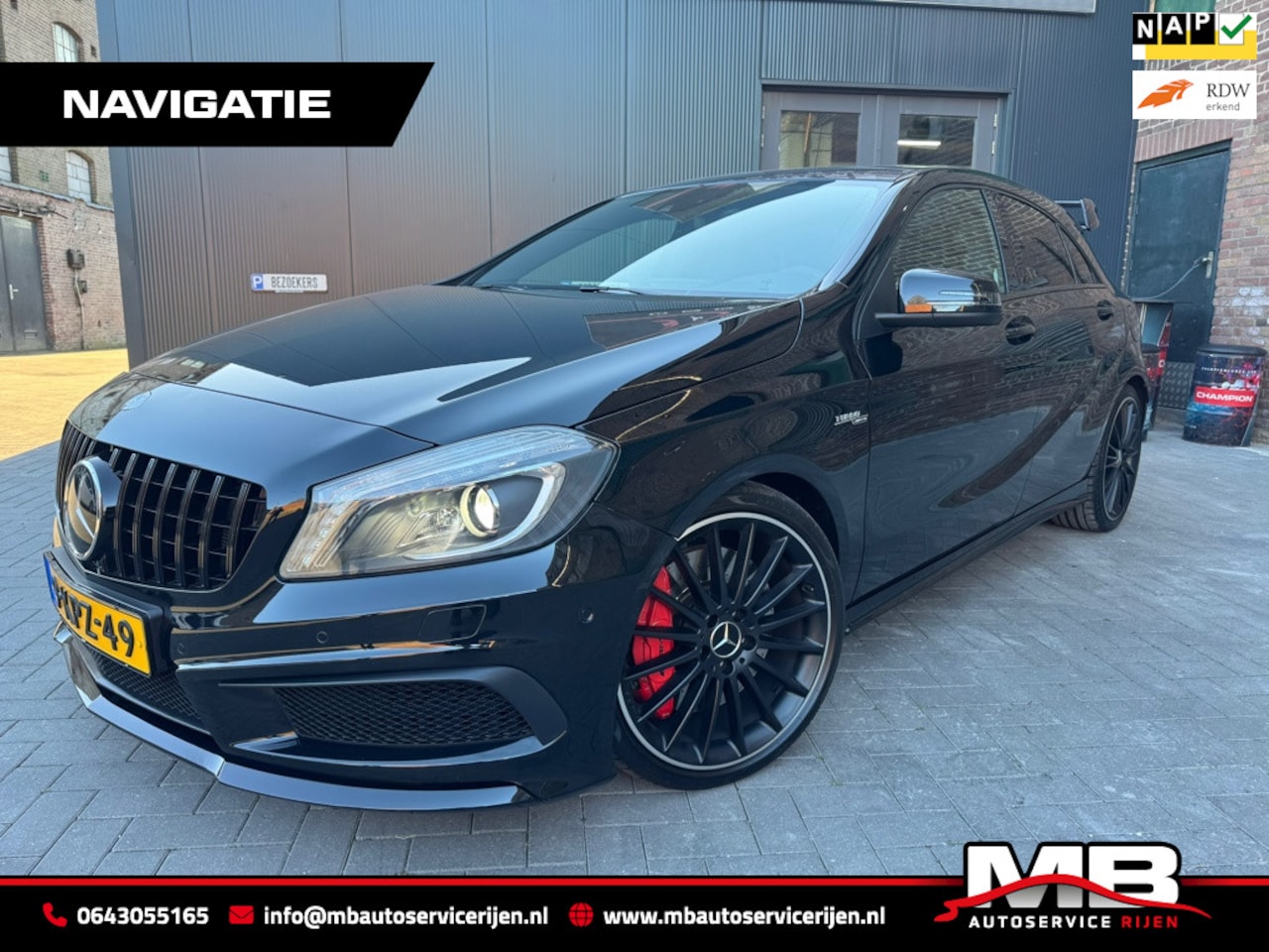 Mercedes-Benz A-klasse - AMG 45 NL auto! Zeer nette auto! - AutoWereld.nl