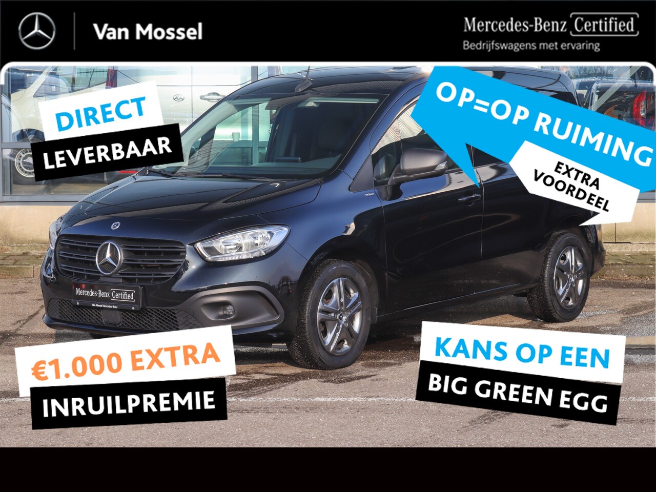 Mercedes-Benz Citan - 110 CDI L1 Pro | AIRCO/NAVI/CAMERA/CRUISE | Certified - AutoWereld.nl