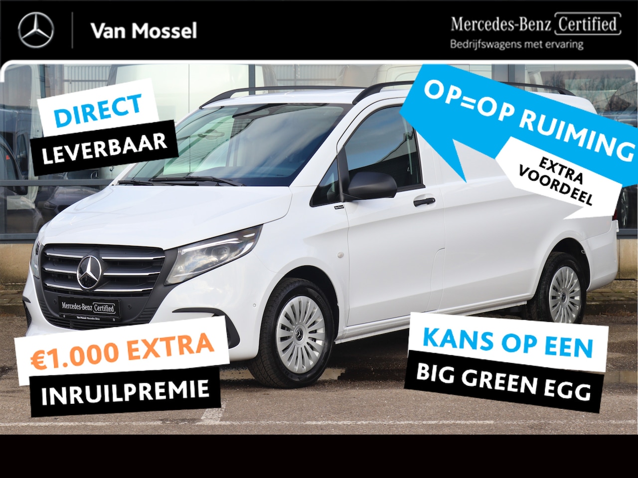 Mercedes-Benz Vito - 116 CDI L2 Pro | AIRCO/CAMERA/CRUISE/2.500KG AHW | Certified - AutoWereld.nl