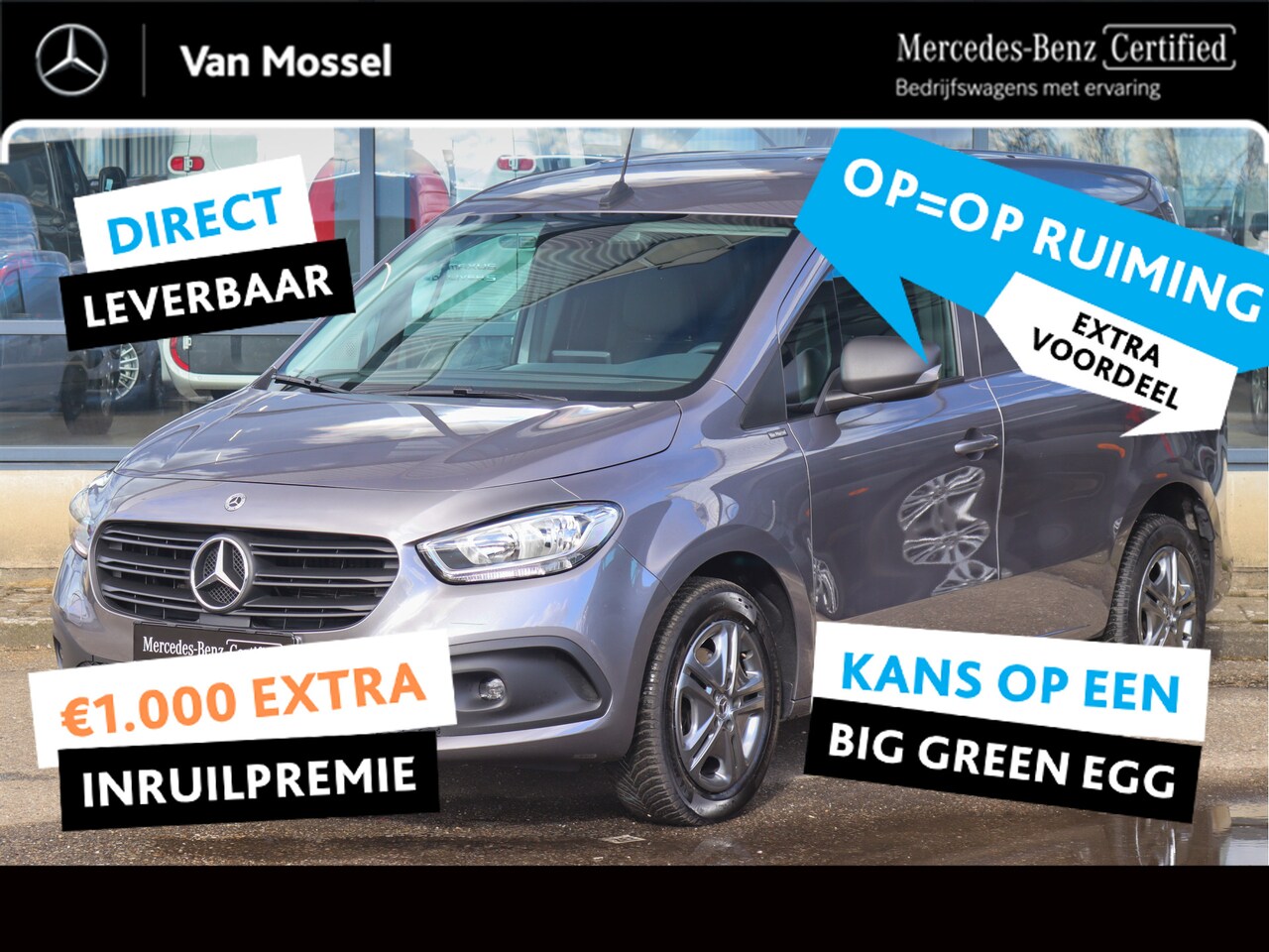 Mercedes-Benz Citan - 110 CDI L1 Pro | AIRCO/NAVI/CAMERA/CRUISE | Certified - AutoWereld.nl