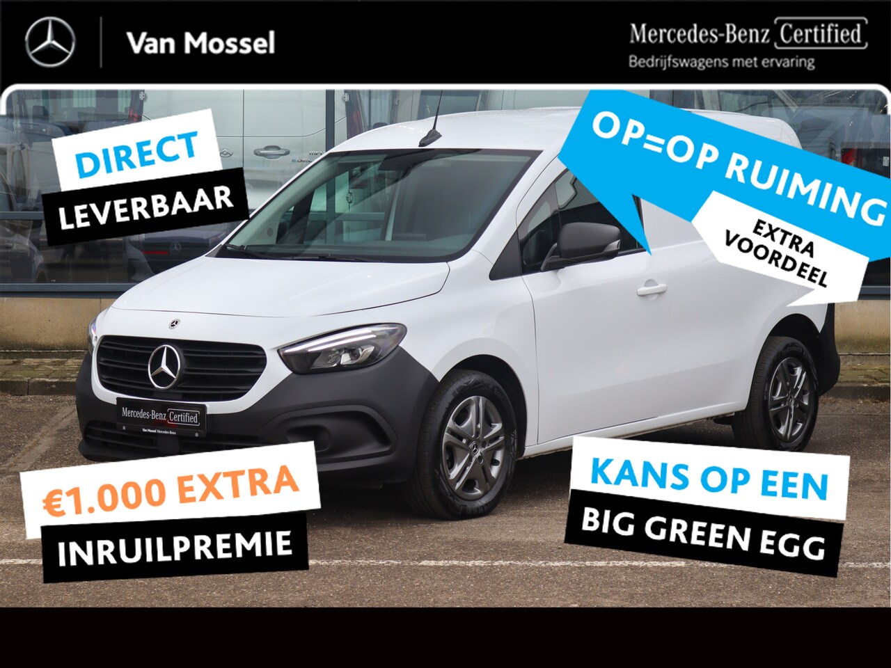 Mercedes-Benz Citan - 112 CDI L1 Pro | AIRCO/NAVI/CAMERA/CRUISE | Certified - AutoWereld.nl