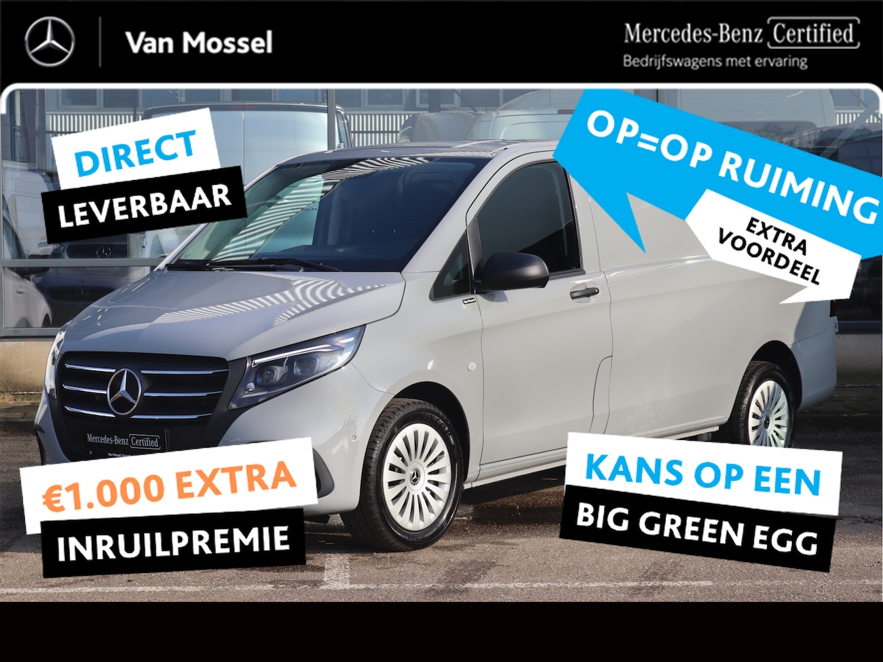 Mercedes-Benz Vito - 116 CDI L2 Pro | AIRCO/CAMERA/CRUISE/2.500KG AHW | Certified - AutoWereld.nl