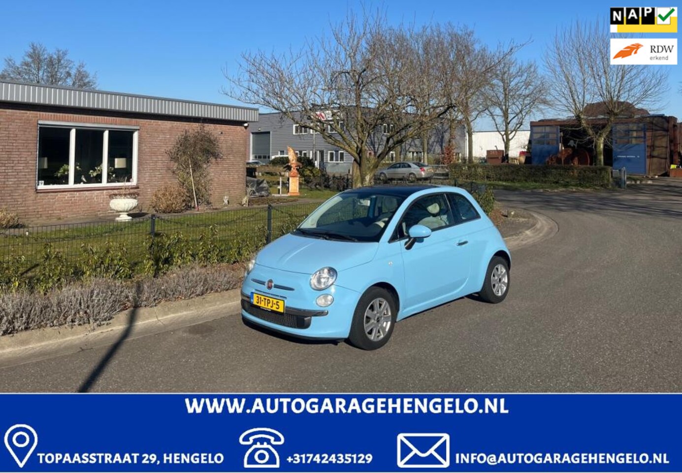 Fiat 500 - 0.9 TwinAir Lounge 2e paasdag open - AutoWereld.nl