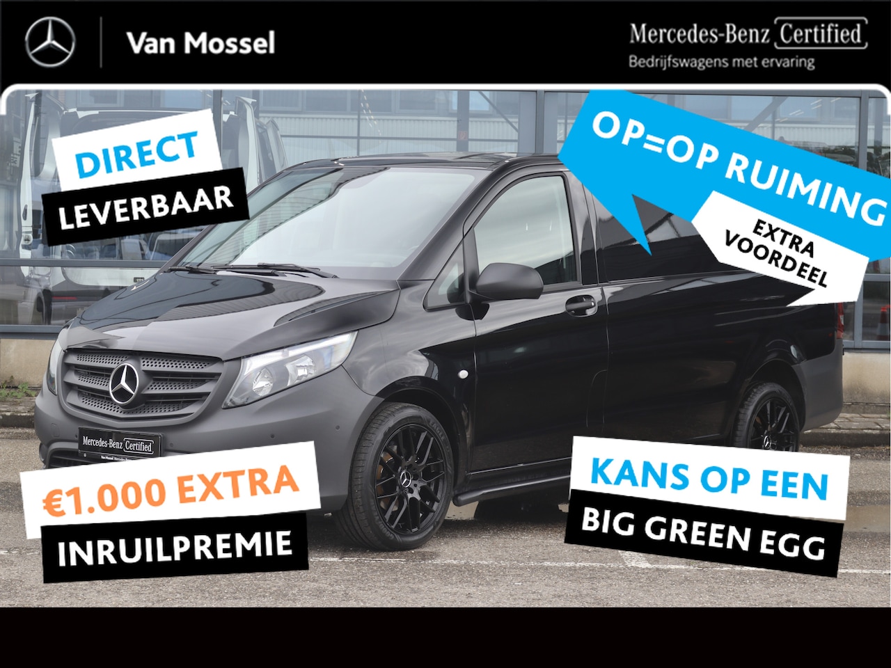 Mercedes-Benz Vito - 116 CDI L2 | AIRCO/NAVI/CAMERA/CRUISE | Certified - AutoWereld.nl