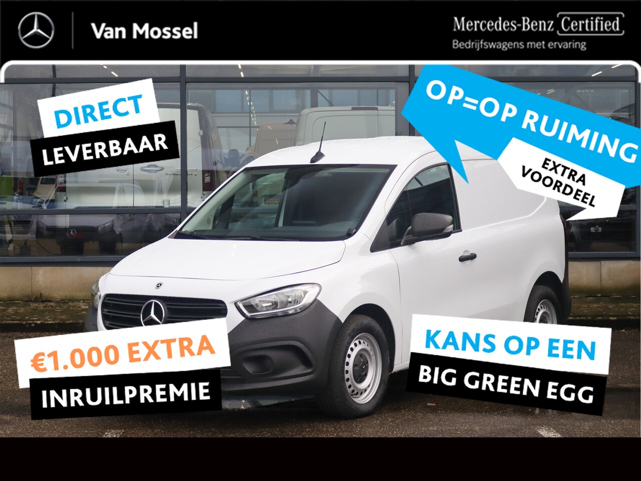 Mercedes-Benz Citan - 110 CDI L1 Base | AIRCO/CRUISE/CAMERA | Certified - AutoWereld.nl