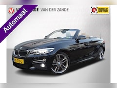 BMW 2-serie Cabrio - 220i AUT High Executive M PAKKET, Leder, NAVI, Camera, Compleet