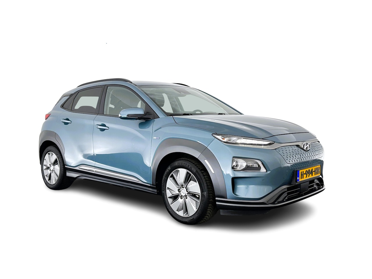 Hyundai Kona Electric - EV Premium 64 kWh [ 3-Fase ] (INCL-BTW) *FULL-LEATHER | HEAD-UP | FULL-LED | NAVI-FULLMAP - AutoWereld.nl