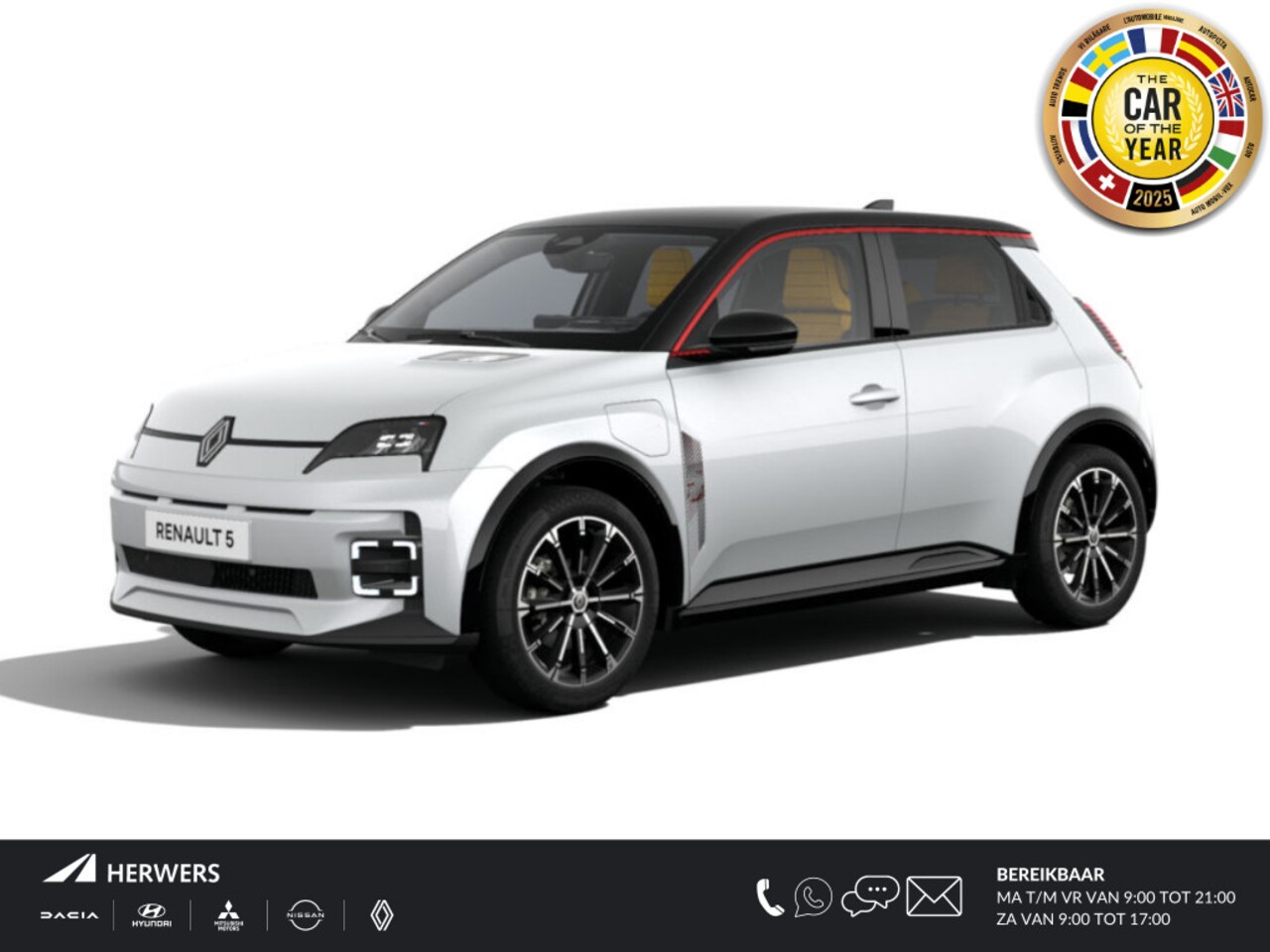Renault 5 - urban range iconic cinq 40 kWh / Nieuw Te Bestellen / - AutoWereld.nl