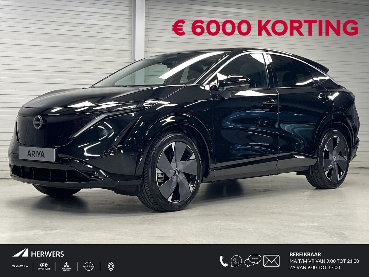 Nissan Ariya - Advantage Edition Plus 91 kWh / *** Nissan Voorraadvoordeel €6.000,- *** / Nieuw uit Voorr - AutoWereld.nl