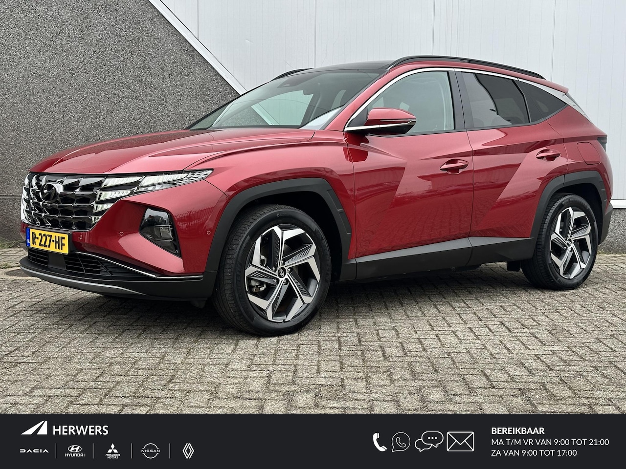 Hyundai Tucson - 1.6 T-GDI PHEV Premium Sky 4WD / Schuif kanteldak / Adaptieve cruise control / Stoel stuur - AutoWereld.nl
