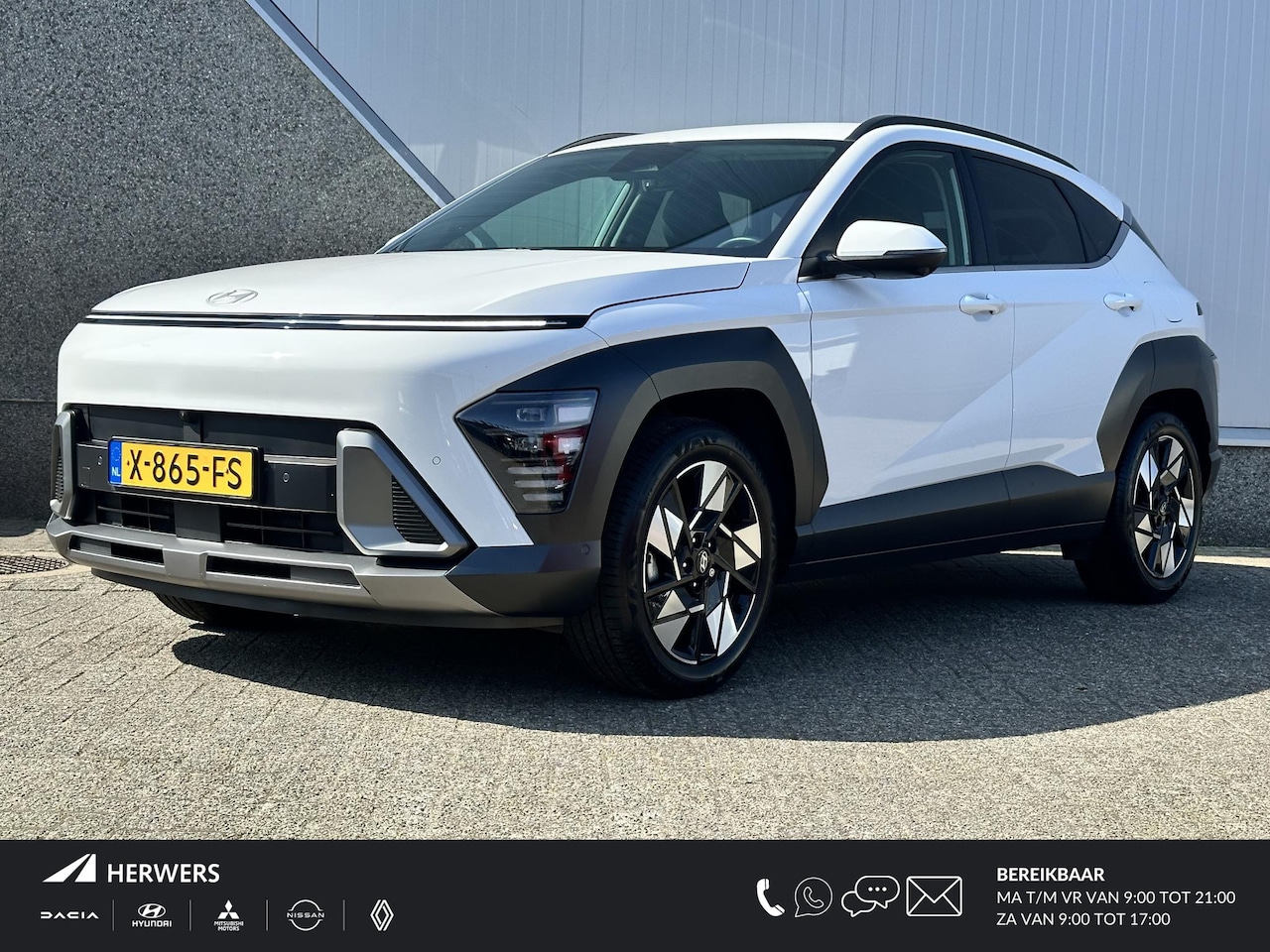 Hyundai Kona - 1.6 GDI HEV Premium / Automaat / Afneembare Trekhaak / Trekgewicht 1300 kg / Achterbank ve - AutoWereld.nl