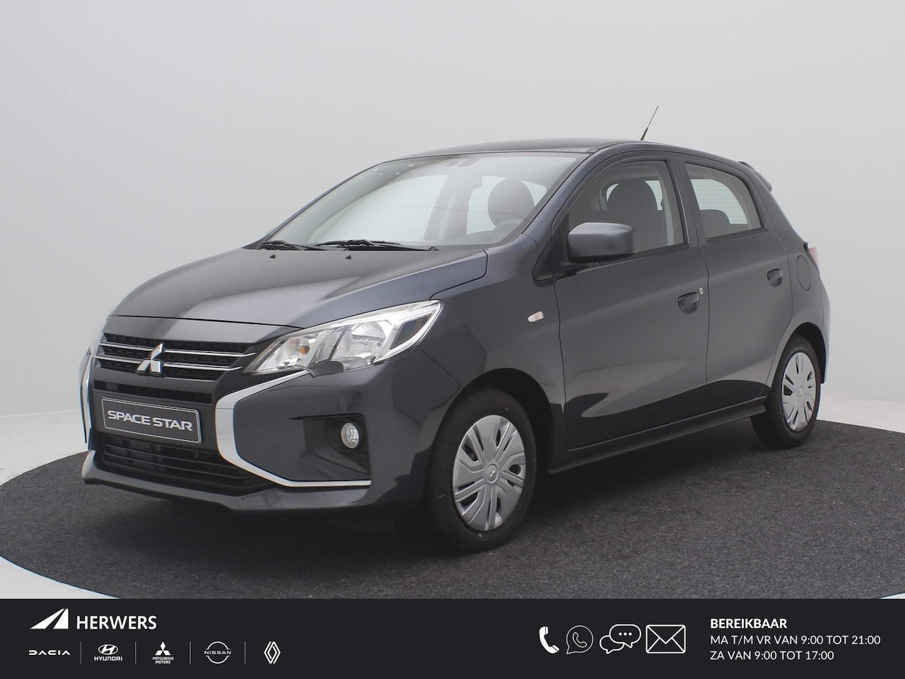Mitsubishi Space Star - 1.2 Active / €4.135,- Op = Op Voordeel / €17.450,- Rijklaarprijs / Nieuw Uit Voorraad Leve - AutoWereld.nl