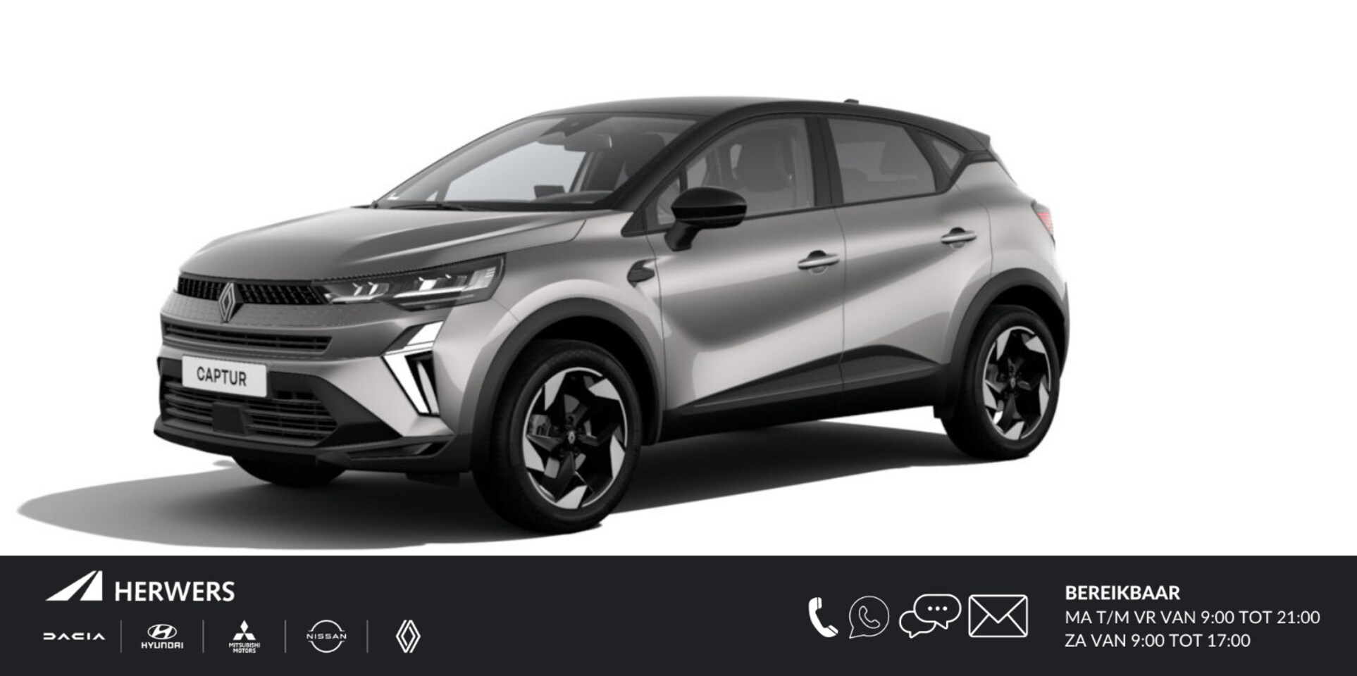 Renault Captur - 1.6 E-Tech full hybrid 145 techno / Uit Voorraad Leverbaar / - AutoWereld.nl