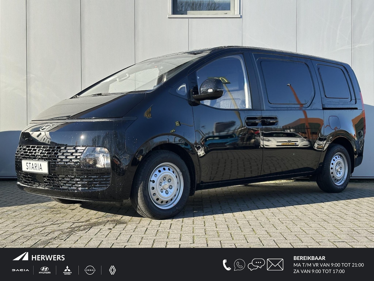 Hyundai Staria - 1.6 T-GDI HEV / €13144,- Voordeel Op Nieuwprijs / Rijklaarprijs / Direct Leverbaar - AutoWereld.nl