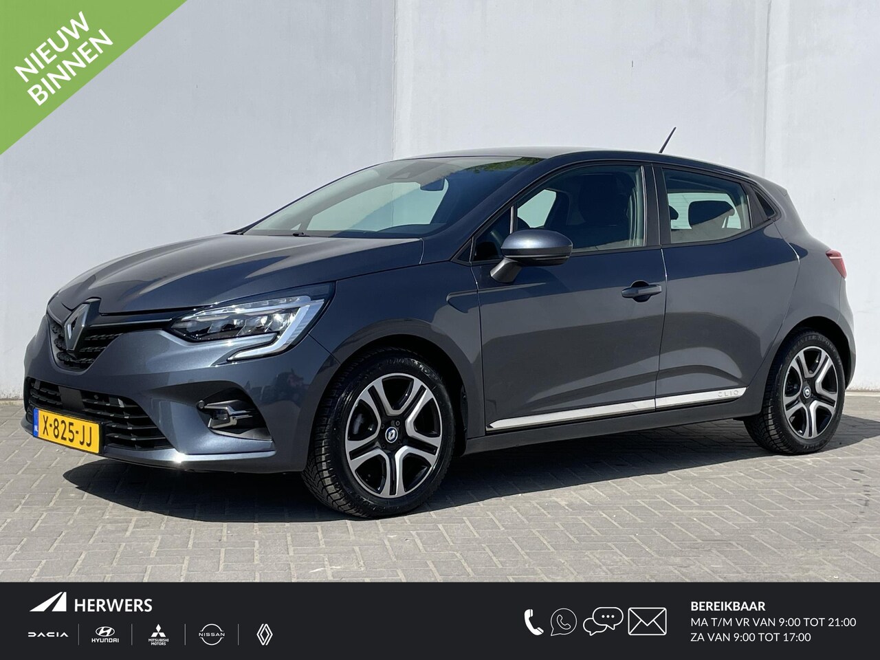Renault Clio - 1.0 TCe 90 Equilibre / NAVIGATIE / APPLE CARPLAY/ANDROID AUTO / PARKEERSENSOREN ACHTER / A - AutoWereld.nl