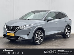 Nissan Qashqai - 1.3 MHEV Xtronic Tekna Plus / Panoramadak / Cruise Control Adaptief / Rondomzicht Camera /