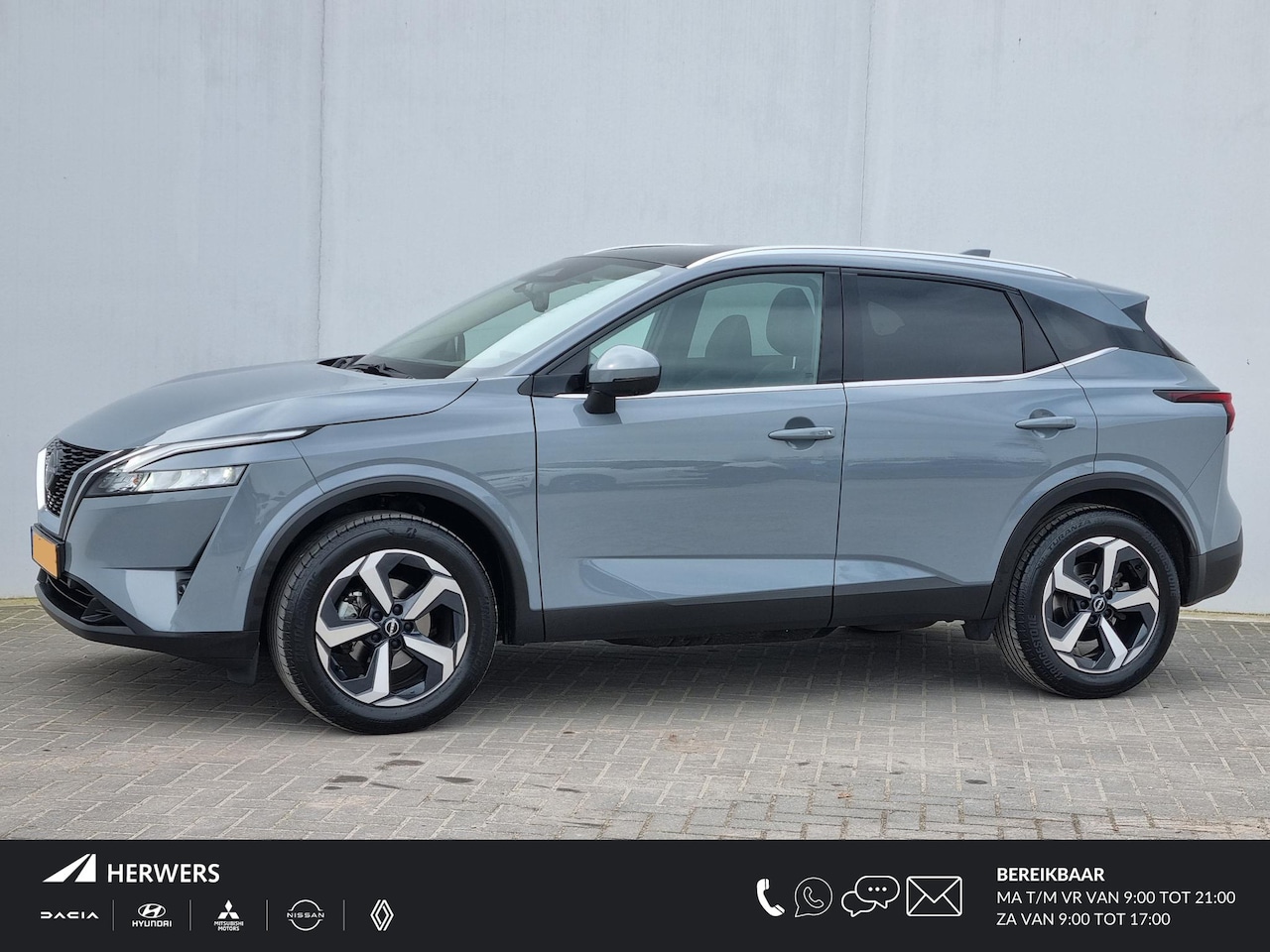 Nissan Qashqai - 1.3 MHEV Xtronic N-Connecta / Trekhaak (1800KG Trekgewicht) / Panoramadak - AutoWereld.nl
