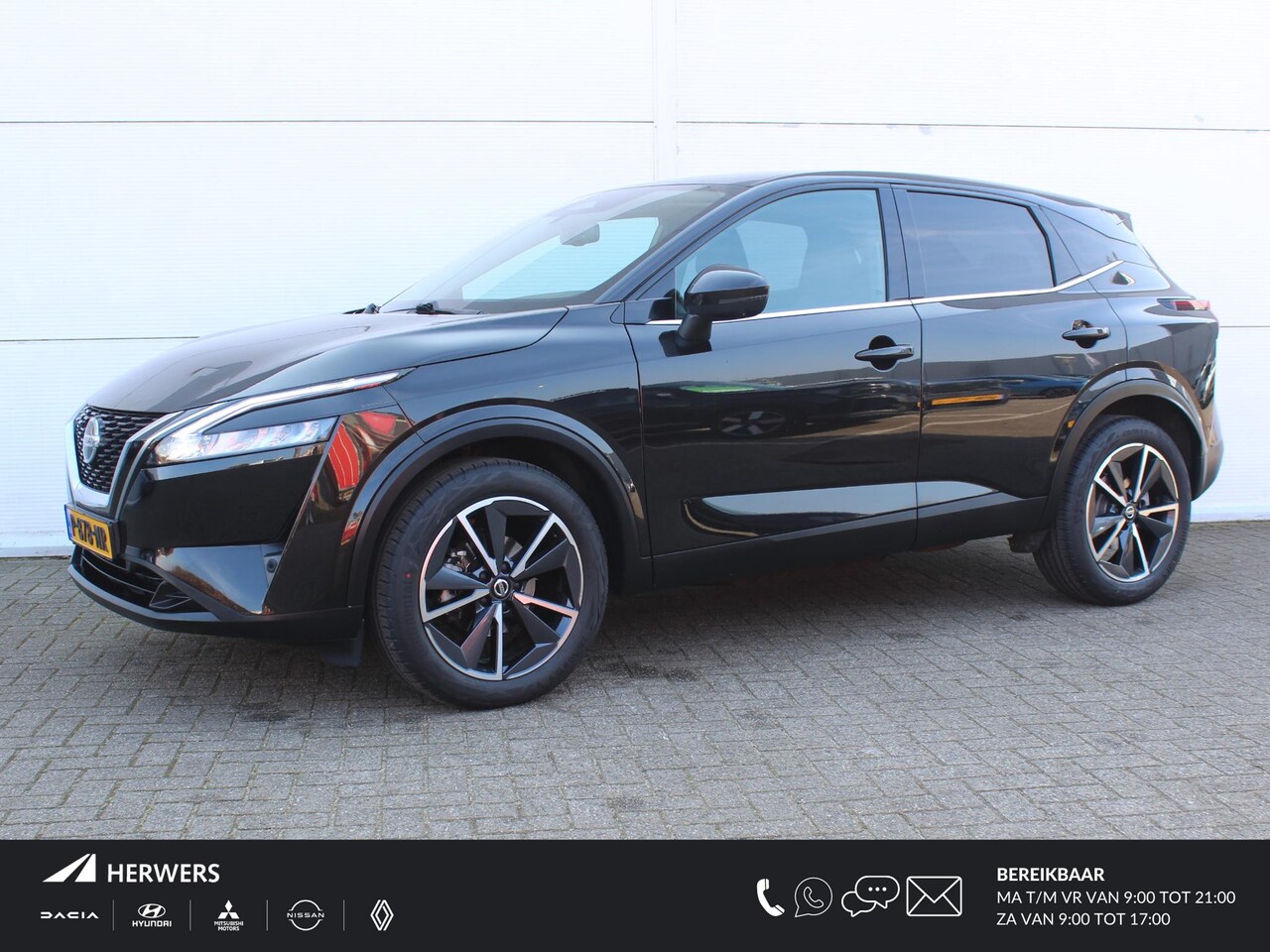Nissan Qashqai - 1.3 MHEV Xtronic N-Style AUTOMAAT / Trekhaak (1800 KG) / Navigatie + Apple Carplay/Android - AutoWereld.nl