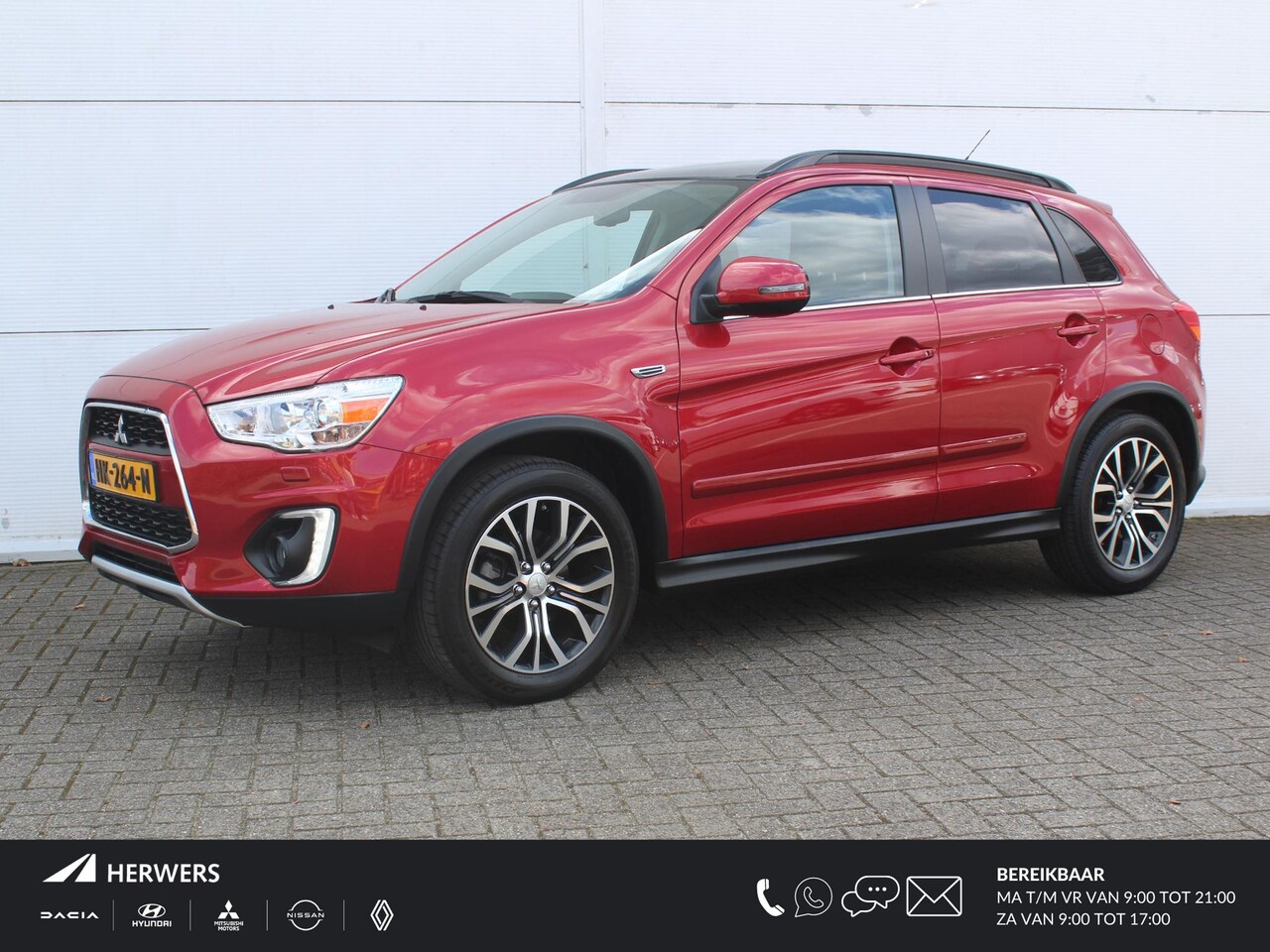 Mitsubishi ASX - 1.6 Cleartec Instyle / Trekhaak (1200 KG) / Navigatie / DAB / Panoramadak / Lederen Bekled - AutoWereld.nl