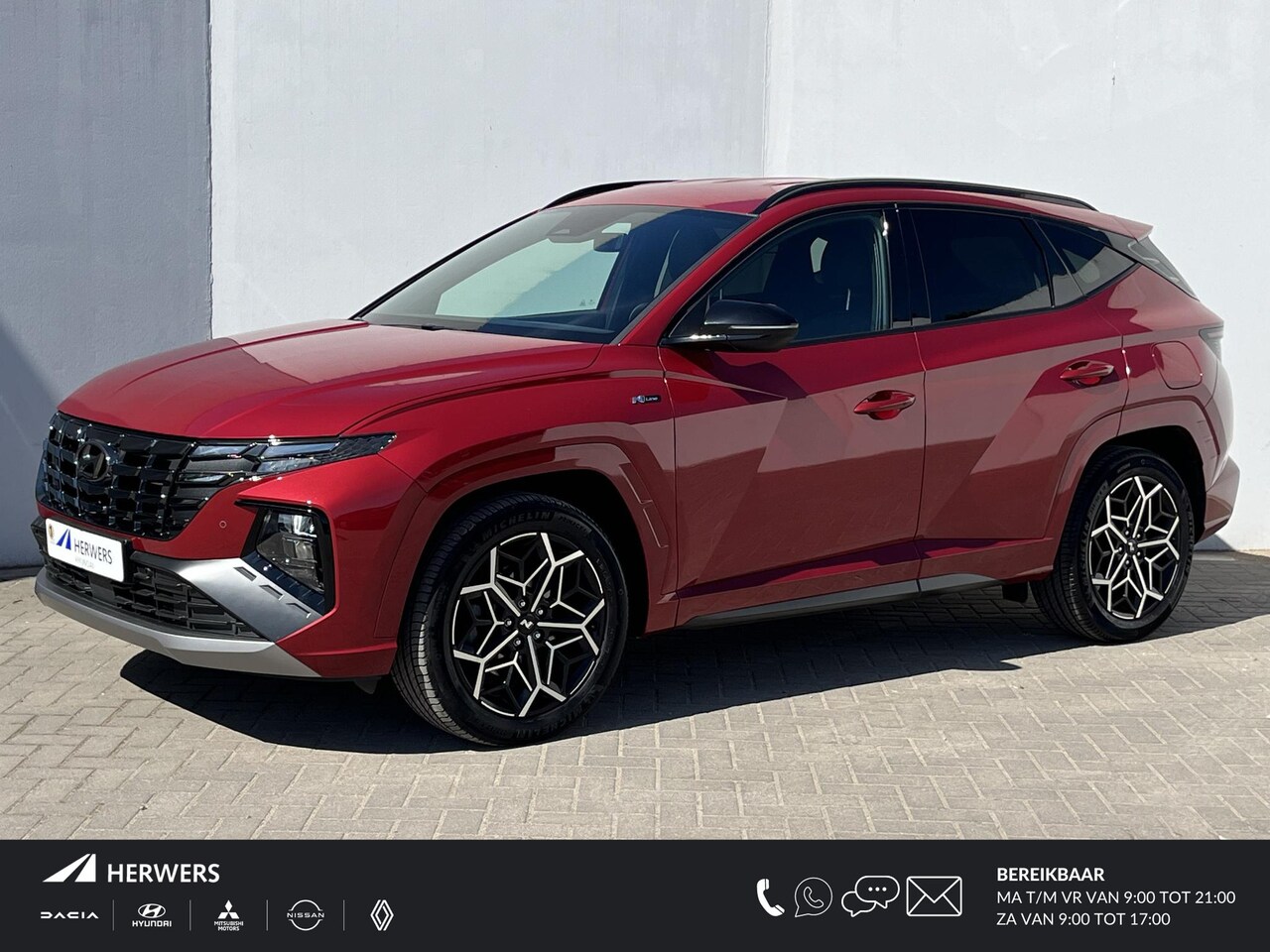 Hyundai Tucson - 1.6 T-GDI PHEV N Line 4WD Automaat / Dealer Onderhouden / Achteruitrij Camera /  Stuur- en - AutoWereld.nl