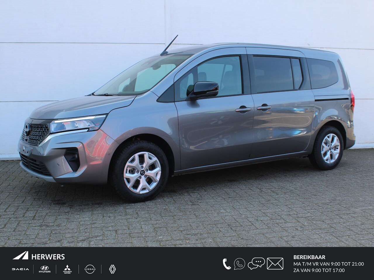 Nissan Townstar Evalia - Tekna L2 45 kWh / €2950,- Voordeel! / Nieuw Uit Voorraad Leverbaar / Navigatie + Apple Car - AutoWereld.nl