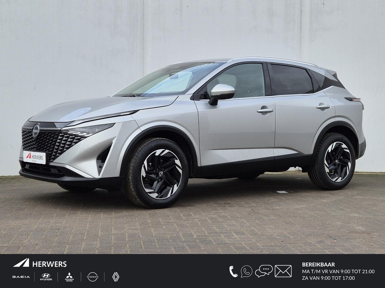 Nissan Qashqai - 1.3 MHEV Xtronic N-Connecta Automaat / Cold Pack / Nieuw model / Facelift / Apple Carplay - AutoWereld.nl