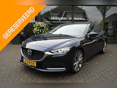 Mazda 6 - 6 Sedan SkyActiv-G 165 automaat Luxury met Wit leer en Sunroof *Trekhaak* dealeronderhoude