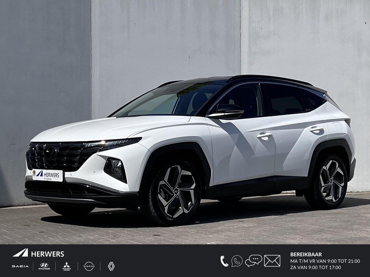 Hyundai Tucson - 1.6 T-GDI HEV 230PK Comfort Automaat / 1.650kg Trekgewicht / Premium wielen / Two Tone /De - AutoWereld.nl