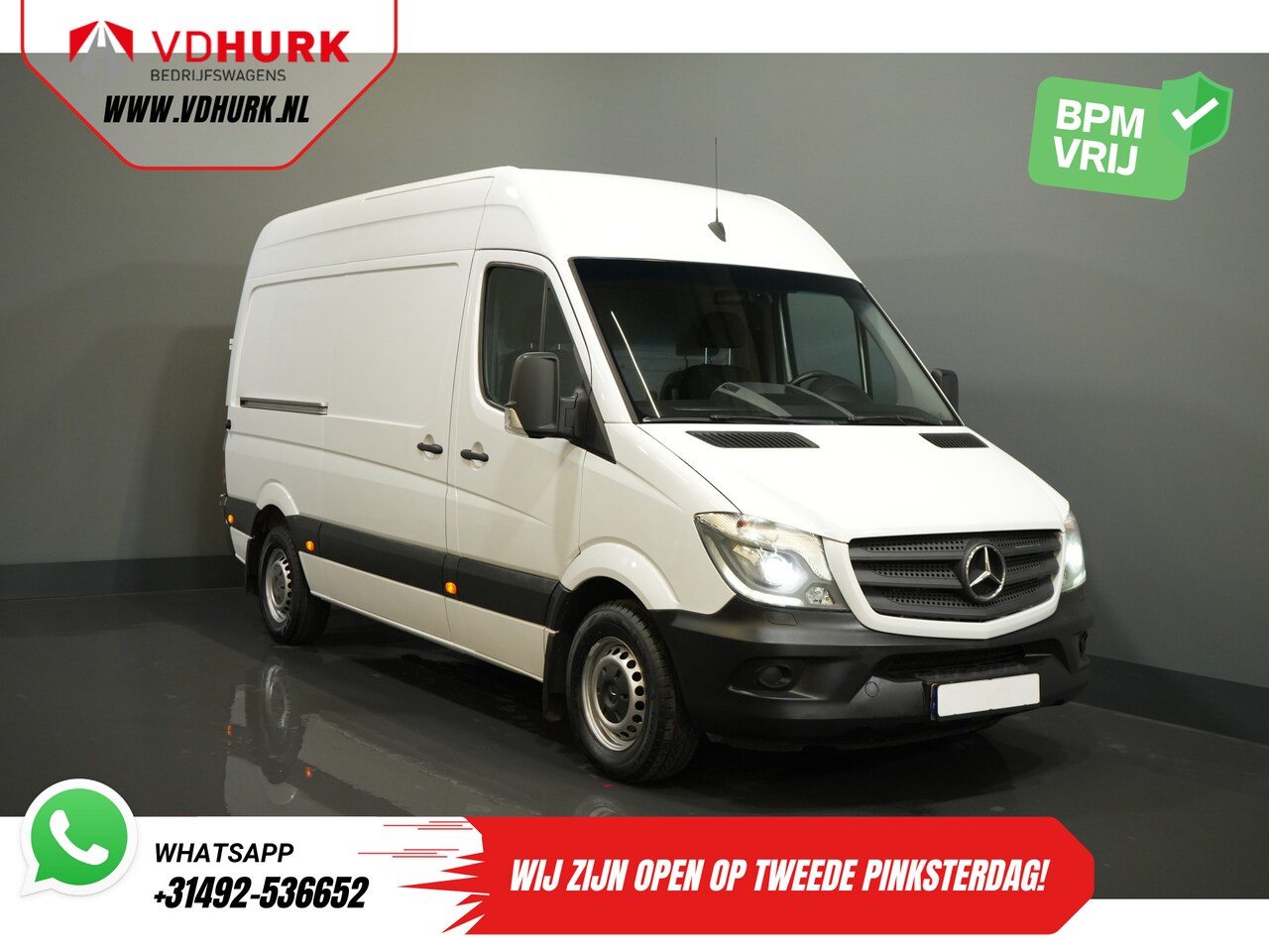 Mercedes-Benz Sprinter - 2.2 CDI 316 L2H2 DEMO 3,5t trekverm/ Xenon/ Standkachel/ Stoelverw./ Gev.Stoel - AutoWereld.nl