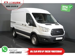 Ford Transit - 350 2.0 TDCI 130 pk Aut. L2H2 Trend 2x Schuifdeur/ Standkachel/ Stoelverw./ Camera/ PDC/ C